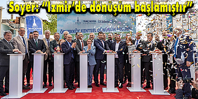 Örnekköy’de üçüncü ve dördüncü etabın temeli atıldı Başkan Soyer: “İzmir’de dönüşüm başlamıştır”