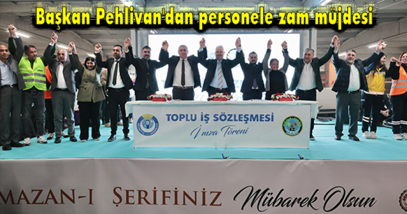 Başkan Pehlivan iftar bereketini zam müjdesiyle taçlandırdı