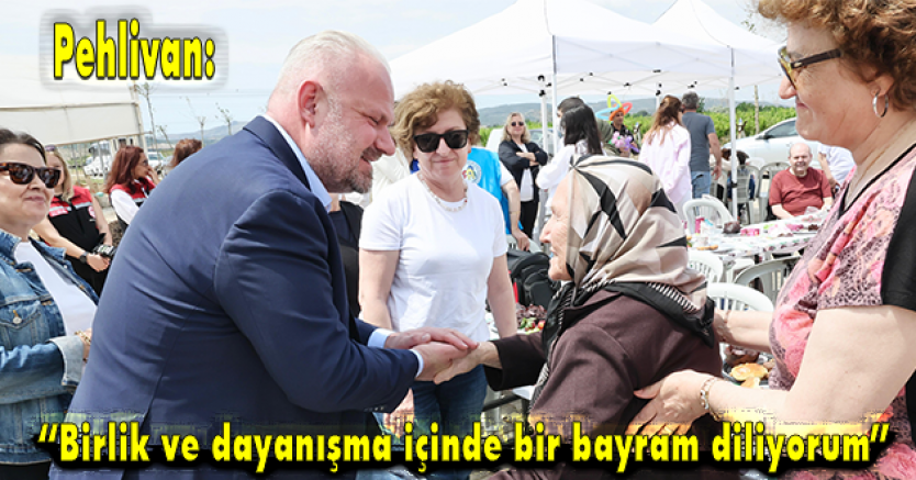 “Birlik ve dayanışma içinde bir bayram diliyorum”