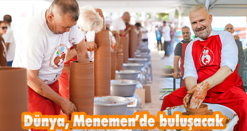 Dünya, çömleğin kalbinde buluşuyor