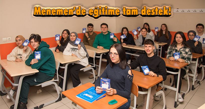Menemen'de eğitime dijital destek!