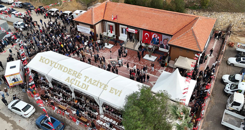 Menemen'de Koyundere Taziye Evi hizmete açıldı