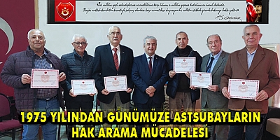 1975 ASTSUBAY HAK ARAMA MÜCADELESİNİN 51. YILDÖNÜMÜ ANMA PROGRAMI