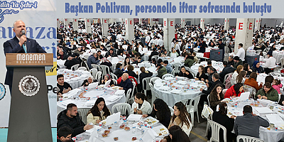 Başkan Pehlivan, iftarı belediye ailesiyle karşıladı