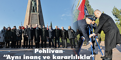 Başkan Pehlivan: Menemen, Şehit Kubilay ve silah arkadaşlarını bağrına bastı