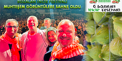 Bozalan İncir Festivali muhteşem görüntülere sahne oldu