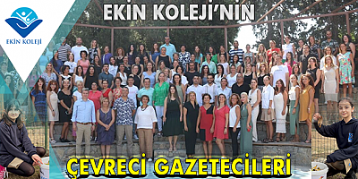  İzmir Ekin Koleji öğrencilerinden  “Gıda İsrafı”na dikkat çeken çalışma