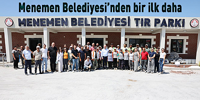 Menemen Belediyesi'nden yolların güvenliği ve huzuru için örnek tesis