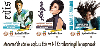Menemen'de çömlek coşkusu Edis ve Nil Karaibrahimgil ile yaşanacak!