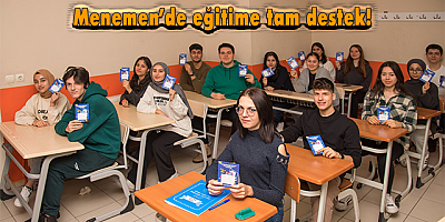 Menemen'de eğitime dijital destek!