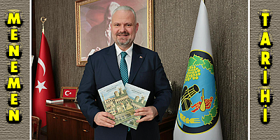 Menemen tarihi 2 cilt kitap oldu