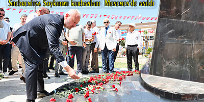 Srebrenitsa Soykırımı kurbanları, Menemen'de anıldı
